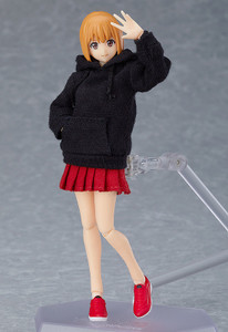 figma Female Body (Emily) with Hoodie Outfit Action Figure figma Female Body (Emily) with Hoodie Outfit Action Figure