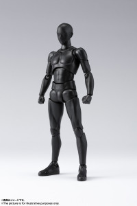 S.H.Figuarts Body-kun DX Set 2 (Solid Black Color Ver.) Action Figure S.H.Figuarts Body-kun DX Set 2 (Solid Black Color Ver.) Action Figure