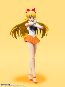 S.H.Figuarts Pretty Guardian Sailor Venus -Animation Color Edition- Action Figure S.H.Figuarts Pretty Guardian Sailor Venus -Animation Color Edition- Action Figure