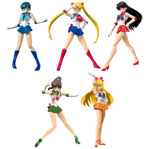 S.H.Figuarts Pretty Guardian Sailor Moon -Animation Color Edition- (Set of 5) Action Figure S.H.Figuarts Pretty Guardian Sailor Moon -Animation Color Edition- (Set of 5) Action Figure