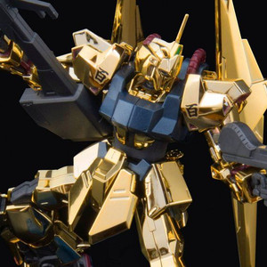 HGUC 1/144 The Gundam Base Limited Hyaku Shiki [Gold Coating] Plastic Model ( OCT 2021 )