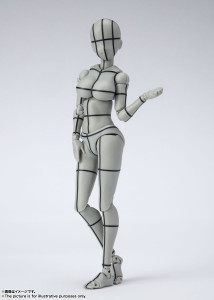 S.H.Figuarts Kamen Body-chan -Kentaro Yabuki- Wire Frame (Gray Color Ver.) Action Figure S.H.Figuarts Kamen Body-chan -Kentaro Yabuki- Wire Frame (Gray Color Ver.) Action Figure