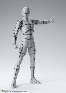 S.H.Figuarts Body-kun -Wire Frame- (Gray Color Ver.) Action Figure S.H.Figuarts Body-kun -Wire Frame- (Gray Color Ver.) Action Figure