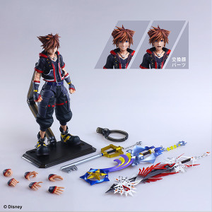 Kingdom Hearts III Play Arts Kai Sora Ver.2 DX Ver. Action Figure Kingdom Hearts III Play Arts Kai Sora Ver.2 DX Ver. Action Figure