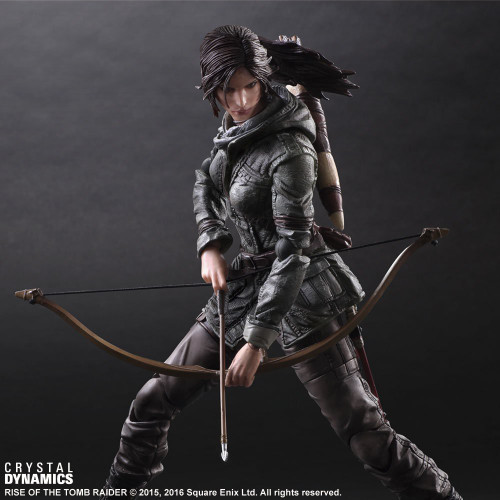 Play Arts Kai Lara Croft Rise of the Tomb Raider Action Figure 