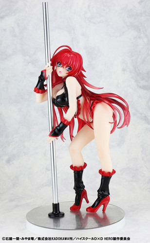 Rias Gremory Pole Dance ver. -Black Color- (High School DxD) 1/7 Complete Figure