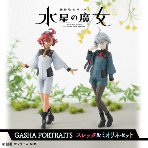 GASHA PORTRAITS Suletta & Miorine Set Complete Figure