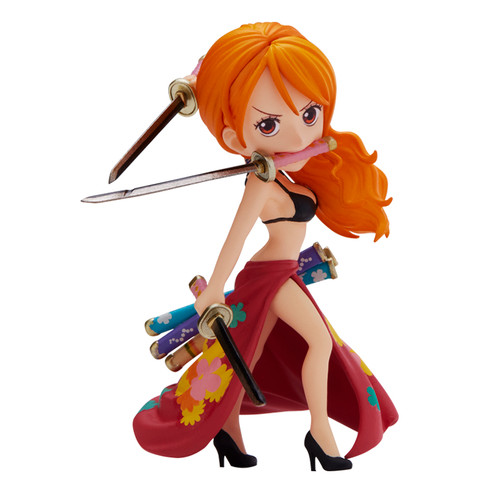 ONE PIECE magazine world collectible figure -one piece of a dream- three sword style NAMI Complete Figure