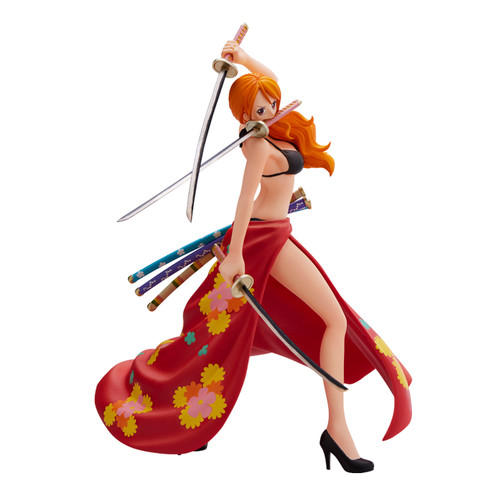 ONE PIECE magazine FIGURE -one piece of a dream- three sword style NAMI Complete Figure