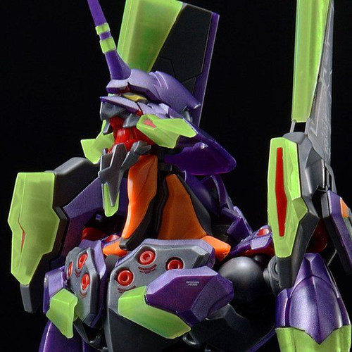 RG 1/144 Multipurpose Humanoid Decisive Weapon Artificial Human Evangelion Unit-01 (Night Combat Color) Plastic Model