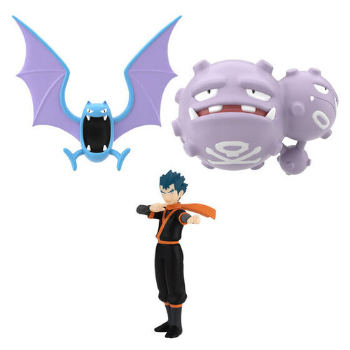 Pokemon Scale World Kanto Region KOGA & GOLBAT & WEEZING