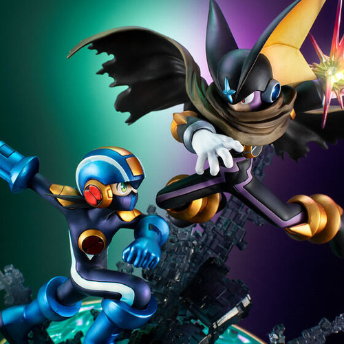 Game Characters Collection DX Mega Man Battle Network Mega Man vs Bass Ver.1.5 Complete Figure