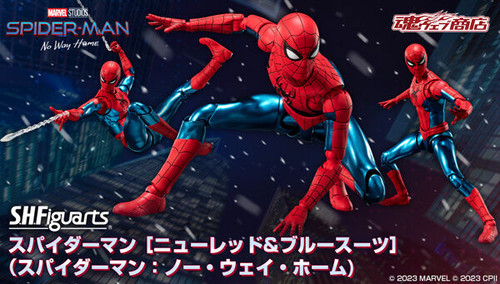 S.H.Figuarts Spider-Man [New Red & Blue Suit] (Spider-Man: No Way Home) Action Figure