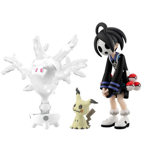 Pokemon Scale World Galar Region Onion & Sunigoon & Mimikkyu (Shokugan)