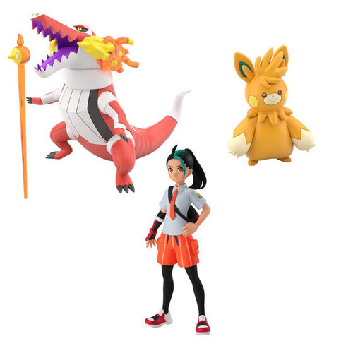 Pokemon Scale World Paldea Region Nemo & Laudbon & Parmot (Shokugan)