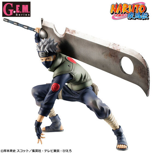 G.E.M. Series Naruto Shippuden Hatake Kakashi Shinobi World War Ver. 15thanniversary Complete Figure