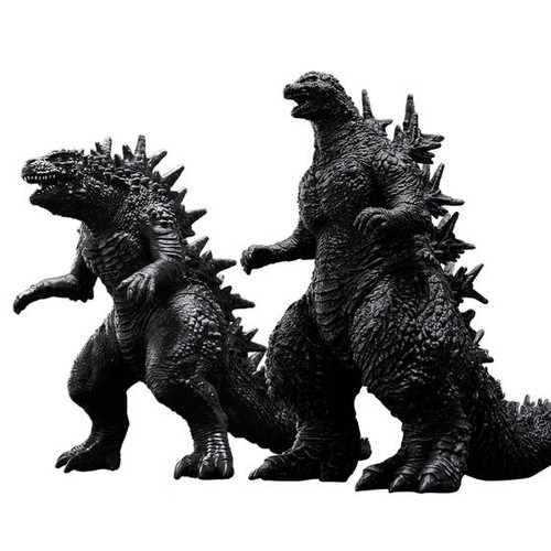Movie Monster Series Godzilla (2023) & Wu Erluo (2023) Minus Color ver.