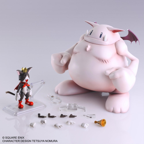 Final Fantasy VII Bring Arts [Cait Sith & Fat Moogle] Action Figure