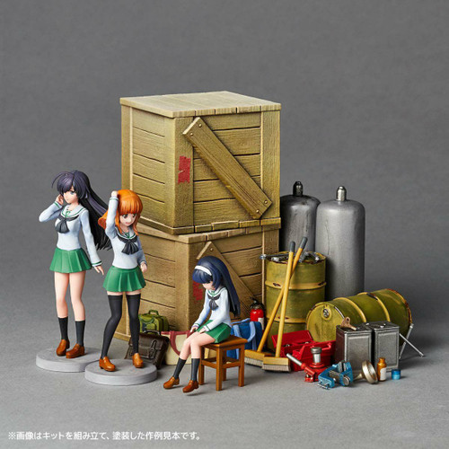 ARTPLA Girls und Panzer das Finale Garage Set [B] Plastic Model