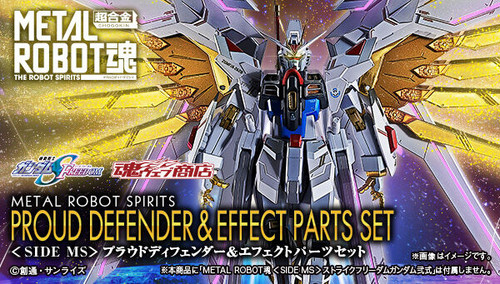 METAL ROBOT SPIRITS SIDE MS Proud Defender + Effect Parts Set ( FEB 2025 )