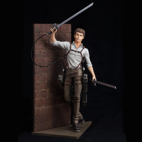 mensHdge technical statue No31 Attack on Titan Jean Kirstein Survey Corps Ver. PVC Figure