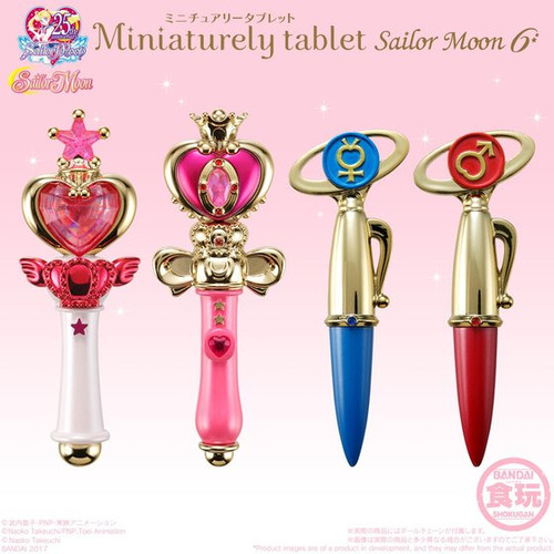 Miniaturely Tablet Sailor Moon 6 (6 pieces included)