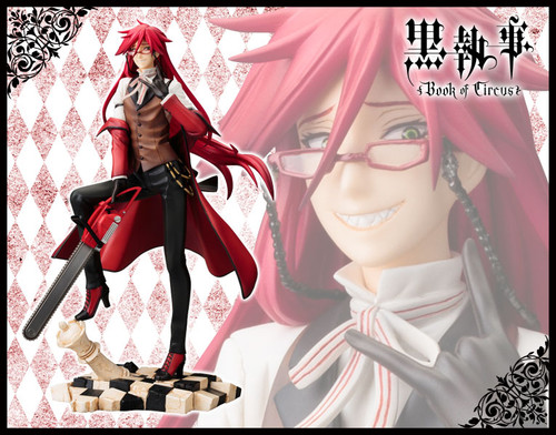 KOTOBUKIYA ARTFX J Grelle Sutcliff Black Butler Book of Circus 1/8