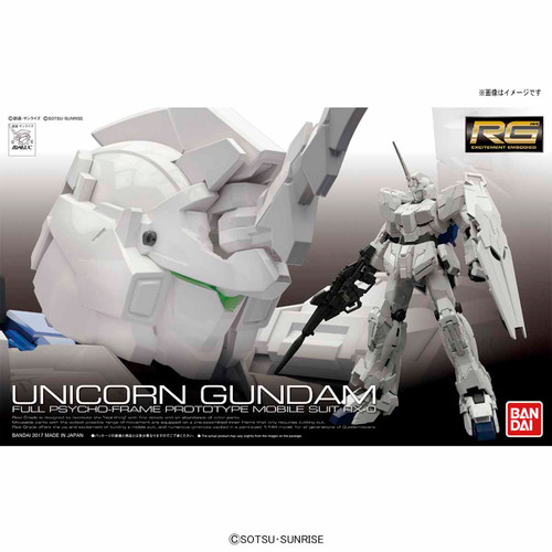 RG 1/144 RX-0 Unicorn Gundam (First limited package) Plastic Model
