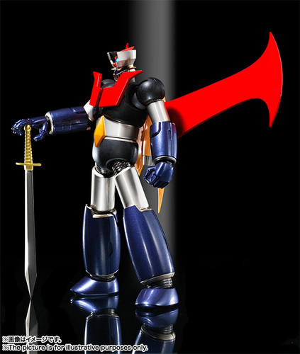 BANDAI Super Robot Chogokin Mazinger Z Iron(Kurogane)Finish