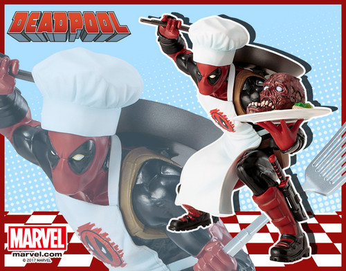 ARTFX+ Cooking Deadpool 1/10 PVC Figure (Completed)