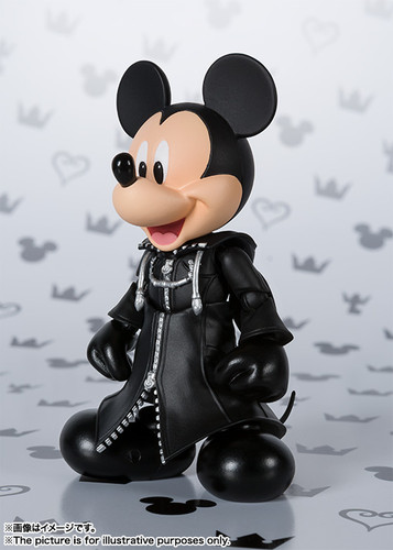 S.H.Figuarts King Mickey (KINGDOM HEARTS II) Action Figure (Completed)