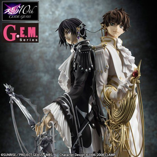 G.E.M. Clamp Works in CODE GEASS Lelouch & Suzaku 1/8 PVC Figure (Completed)