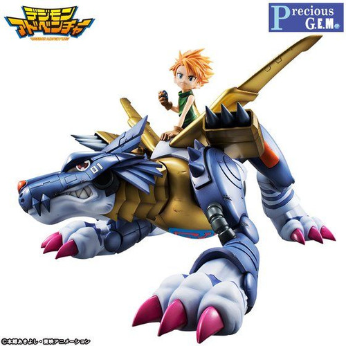 Precious G.E.M. Series Digimon Adventure MetalGarurumon & Yamato Ishida