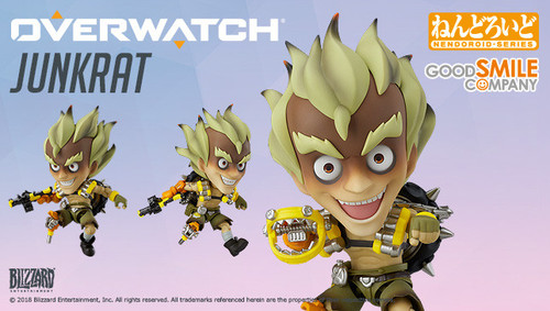 Nendoroid Overwatch - Junkrat: Classic Skin Edition Action Figure