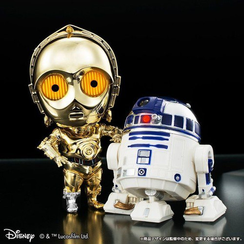 Q Droid Star Wars C-3PO & R2-D 2 Plating Color ver.