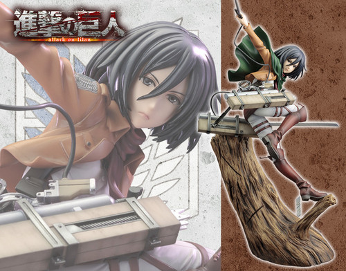 ARTFX J Attack on Titan - Mikasa Ackerman Renewal Package Ver. 1/8 PVC Figure