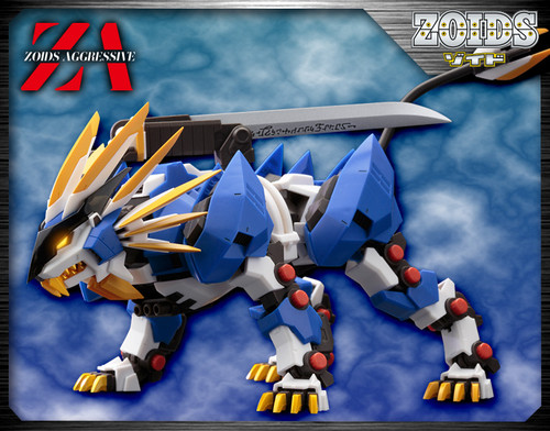 KOTOBUKIYA ZOIDS ZA Murasame Liger 1/100 Plastic Model Kit