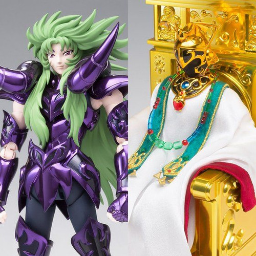 Saint Cloth Myth EX - Aries Shion (Surplice) & The Pope Set Action Figure