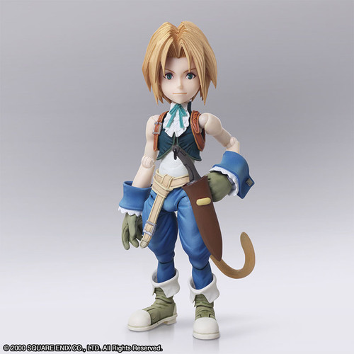 FINAL FANTASY IX BRING ARTS Zidane Tribal & Garnet Til Alexandros XVII Action Figure