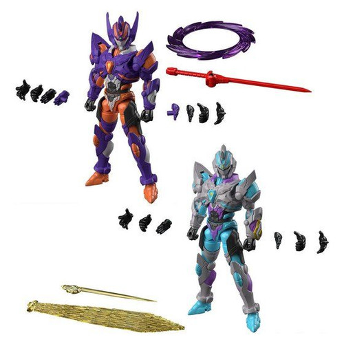 Super Mini Pla SSSS.GRIDMAN Gridknight & Gridman (Initial Fighter) Set