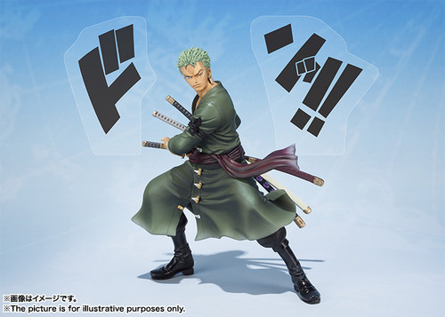 BANDAI Figuarts Zero Roronoa Zoro 5th Anniversary Edition PVC Figure