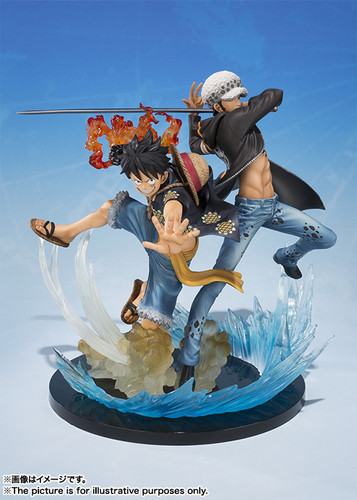 Figuarts Zero Monkey D Luffy & Trafalgar Law 5th Anniversary Edition PVC Figure One Piece by BANDAI