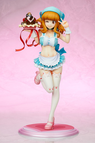 Saori Takebe [Valentine Apron] (DreamTech Girls und Panzer) 1/7 PVC Figure 