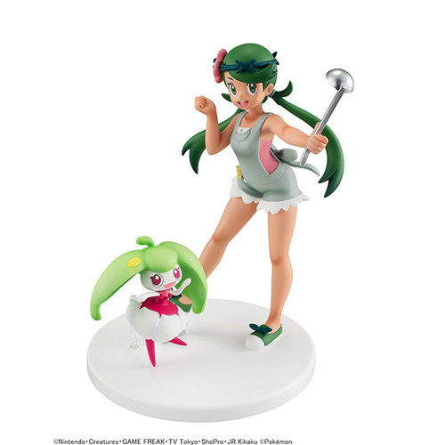 G.E.M. Series Pokemon Mallow & Steenee PVC Figure