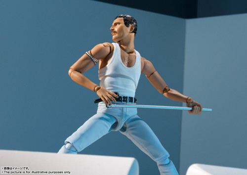 S.H.Figuarts Freddie Mercury LIVE AID Ver. Action Figure