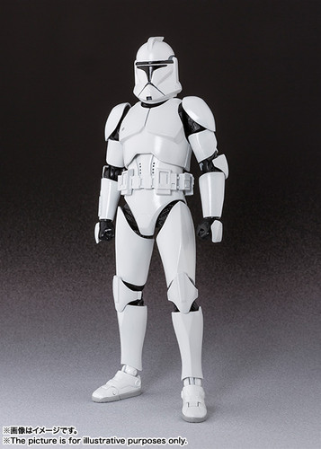 S.H.Figuarts Clone Trooper Phase 1 Action Figure by BANDAI