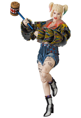 Mafex No.159 HARLEY QUINN (Caution Tape Jacket Ver.) Action Figure
