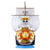 From TV animation ONE PIECE Thousand Sunny Gashapon
