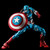 Fighting Armor Captain America Action Figure Fighting Armor Captain America Action Figure