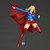 Revoltech Amazing Yamaguchi Supergirl Action Figure Revoltech Amazing Yamaguchi Supergirl Action Figure